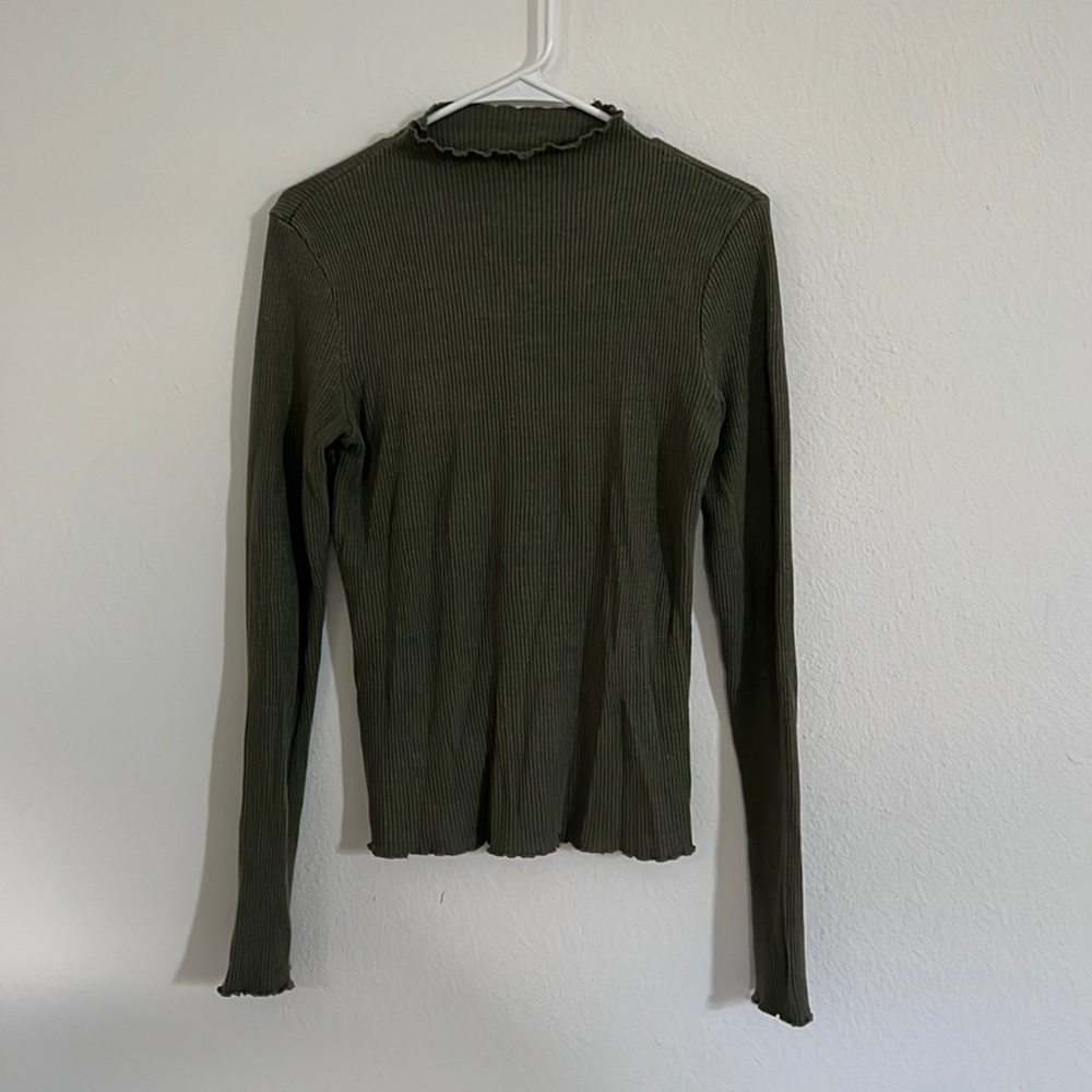 Selva Negra Marietta top in Moss